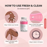 Her Fantasy Box | Fresh & Clean pH Restore Vaginal Suppositories - Natural Vaginal Health Support