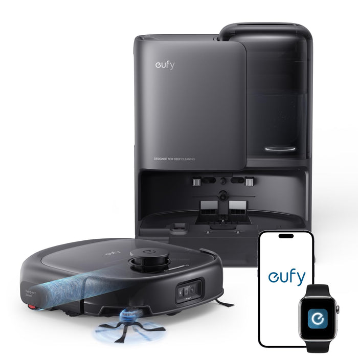 eufy E25 Robot Vacuum and Mop for Pet Hair, 20,000 Pa, HydroJet Roller Mop