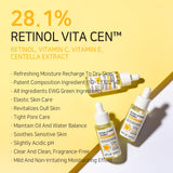 APLB Retinol Vitamin C Vitamin E Ampoule Serum | RETINOL VITA CEN™ 28.1% 1.35 FL.OZ/Korean Skincare, Long lasting moisturizing, Revitalize for gentle and improve skin texture