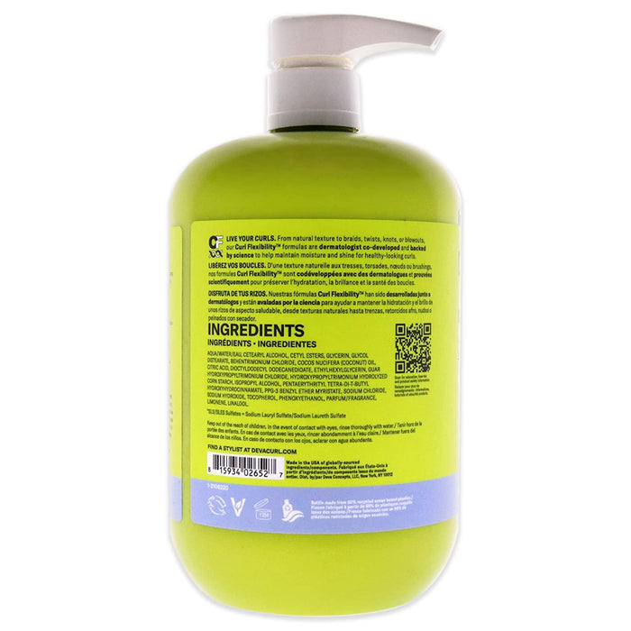 DevaCurl One Condition Original Rich Cream Conditioner, Soft Lemongrass, 32 fl. oz.