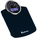 Adamson Hybrid 2-in-1 Analog & Digital Weighing Scale for Body Weight up to 400lbs + Thick Tempered Glass + Extra Large Display + Easy to Read Digital Bathroom Scale + New 2024