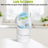 Plunk Fruit Fly Trap - Easy to Use All Natural Non-Toxic Solution - Disposable Fruit Fly Trap - 2-Ounces - 1-Pack