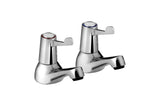 Bristan VAL2 1/2 C CD Value Basin Taps, Chrome