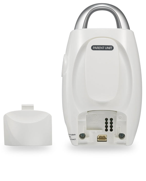VTech DM221-2 Digital Audio Baby Monitor with 2 Parent Units, DECT 6.0, 1000ft Long Range, Talk Back Intercom, Vibrating Alert, Night Light, Rechargeable - White