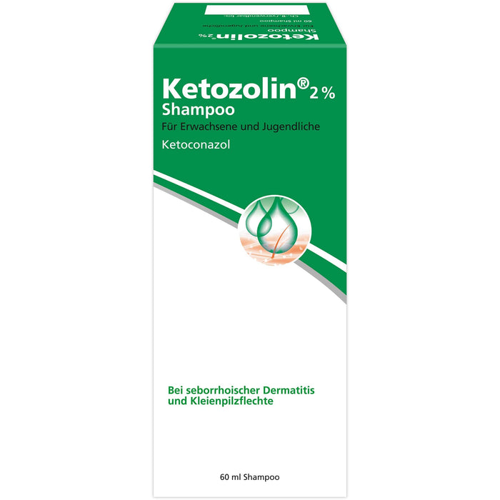 Dermapharm Ketozolin 2%, 60ml Shampoo