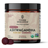 Ashwagandha KSM-66 Gummies for Adults - Pure Organic Root Extract Ayurvedic Supplement Gummy for Men & Women, Focus Mood Support Increase Energy Strength 600mg of Natural KSM66 for Superior Absorption