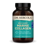 Dr. Mercola Wild Caught Marine Collagen, 30 Servings (90 Tablets), Type I Collagen Peptides, Dietary Supplement, Promotes Youthful Appearance, Non-GMO, MSC Certified