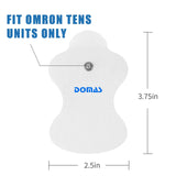 20 Pcs Durable Replacement Pads Compatible with Omron Tens Unit
