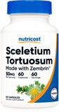 Nutricost Zembrin (Sceletium Tortuosum) 60 Capsules (50mg Each) - Vegetarian Capsules, Non-GMO, Gluten Free
