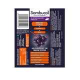 Sambucol Black Elderberry Effervescent Tablets - with Vitamin C & Zinc, Immune Support Supplement, Black Elderberry with Zinc and Vitamin C Effervescent Tablets, Drink Fizzies - 15 Tablets