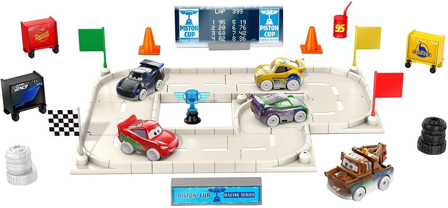 Disney Pixar Cars Minis Advent Calendar, One A Day Storytelling Racecar Accessories and Surprises, Holiday Gift, Family Christmas Activity, Present for Kids Age 3 Years and Older