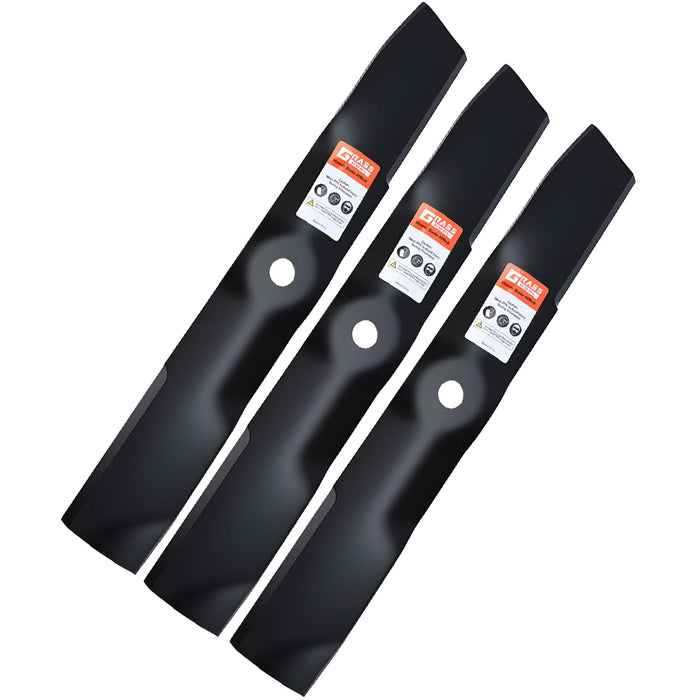 Grasscool M143520 UC22010 Mower Blades Compatible with M152726 z375r z515e z530m z445 z425 z525e z345r x570 x590 x500 x530 z435 54 inch Deck Zero Turn Mower Tractor