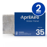 AprilAire 35 Water Panel Humidifier Filter Replacement for AprilAire Whole-House Humidifier Models 350, 360, 560, 560A, 568, 600, 600A, 600M, 700, 700A, 700M, 760, 760A, 768 (Pack of 2)