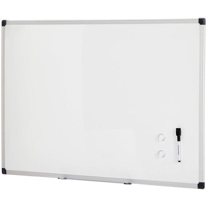 Amazon Basics Magnetic Dry Erase Whiteboard, 36 x 24-Inch, Aluminum Frame, Silver/White