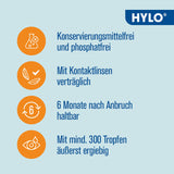 HYLO PARIN Augentropfen bei trockenen Augen mit Hyaluronsäure und Heparin, 10 ml