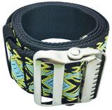 LAMBOX Gait Belt Transfer Belt with 2-inch Soft and Comfortable Jacquard Webbing for Caregivers, Seniors, Elderly, etc. (60 inch, Color4)