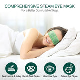 16 Packs Steam Eye Masks for Dry Eyes, Spa Warm Eye Mask, Heated Eye Mask Reduce Puffiness & Dark Circles, Hydrate & Soothe Tired Eyes, Travel Essentials, Business Trip, Party Favors, Unscented