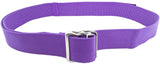 LAMBOX Gait Belt-Walking Transfer Belt with Belt Loop Holder for Seniors,Caregiver, Nurse, Therapist,etc. (Purple, 52 inch)