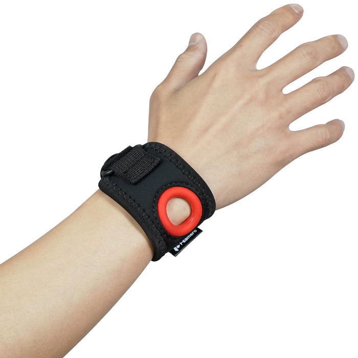 Feamero TFCC Wrist Brace Ulnar Wrist Brace with Compression Rring Pad for Ulnar Sided Wrist Pain, TFCC Tear, Repetitive Wrist Use Injury, DRUJ Instability (L/XL)