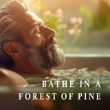 Wiberg's Pine Bath Essence - Invigorating and Relaxing Bath Additive with Essential Oils of Pine Needles and Capsicum for Muscle Soothing Relaxing Bath Time, 250ml