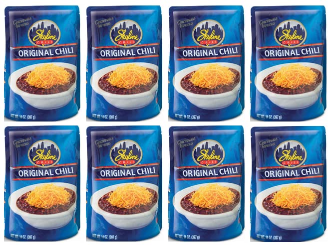 Skyline Chili Original Chili Microwavable Pouch (Pack of 8)