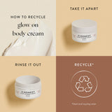 The Honest Company New Mama Care Essentials Gift Set | Hospital Bag Must Haves | Travel Size Nip Balm (0.5 oz), Glow On Body Cream (1 oz), Gotta Glow Face Wash (1.75 fl oz), Reusable Pouch