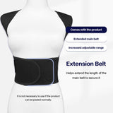 VOKOKOYA Posture Corrector for Women and Men, Adjustable Shoulder Posture Brace, Back Straightener Posture, Used for Middle and Upper Spine