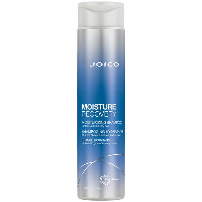 Joico Moisturizing Shampoo for Thick, Coarse, Dry Hair - Restores Moisture, Strength with Jojoba Oil & Shea Butter, 10.1oz