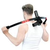 Sytaimm Upgrade Massage Gun Holder, Percussive Massage Gun Mount for Back, Compatible with Most Massage Guns, Design for Hard to Reach Areas