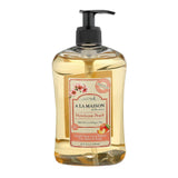 A LA MAISON Liquid Soap, Lavender, Peach, Lemon - Uses: Hand and Body, Triple Milled, Essential Oils, Plant Based, Vegan, Cruelty-Free, Alcohol & Paraben Free (16.9 oz, 3 Pack)