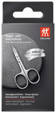 ZWILLING CLASSIC nail scissors and cuticle scissors for finger and toenails, combination scissors for precise cutting made of polished stainless steel, 90 mm