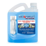 Wet & Forget Outdoor Moss, Mold, Mildew, & Algae Stain Remover Multi-Surface Cleaner, Ready to Use, 64 Ounce