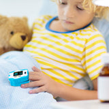 Zacurate Children Digital Fingertip Pulse Oximeter Blood Oxygen Saturation Monitor with Adorable Animal Theme (not for newborn/infant)