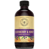 Honey Gardens Elderberry Syrup with Apitherapy Raw Honey, Propolis & Elderberries | Traditional Immune Formula w/Echinacea | 8 fl. oz.