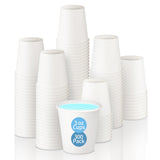 3 oz Small Paper Cups Mouthwash Cups Disposable Bathroom Cups 3 OZ Paper White Eco Friendly Mini Cups for Rinsing Espresso Shot Disposable Paper Cups for Party Travel Drinking BBQ 300 Count