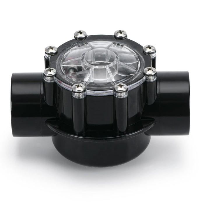 7235 Check Valve Replacement for Jandy 1-1/2-Inch to 2-Inch 180-Degree Check Valve Straight Through Flow Compatible with Pool and Spa (7235)