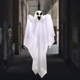 JOYIN 27.5" Halloween Ghosts Decorations Outdoor, Halloween Hanging Ghost Decor, Flying White Ghosts for Tree Front Yard Patio Lawn Garden, Haunted House Prop, Party Décor Outside