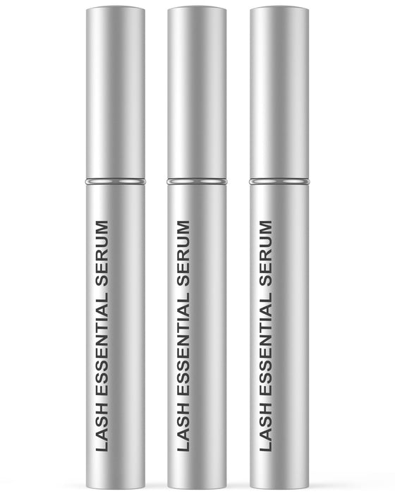 Feyano Eyelash Serum- Natural Comestic Eyelash Serum for Longer, Thicker Lashes & Brows, Boost Lash Serum Vegan & Cruelty-Free-Niacinamide, Centella Asiatica Leaf Extract(15 mL Silver)