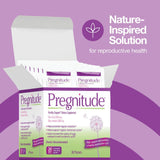 Pregnitude Reproductive Fertility Support - Helps Promote Regular Ovulation - Menstrual Cycles, and Increase Quality of Eggs - 60 Servings 120 Packets