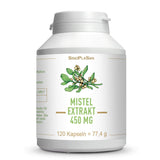 Mistelextrakt 450 mg Kapseln - 120 Kapseln - vegan - 100% natürlich - SinoPlaSan AG