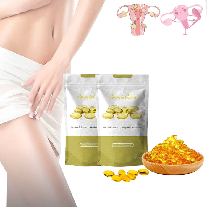 AnnieCare Instant Anti-Itch Detox Slimming Products,Annie Care Capsulas, Firming Repair & Pink and Tender Natural Capsules (2PCS)