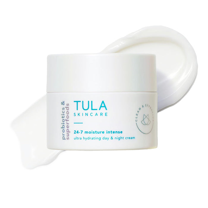 TULA Skin Care 24-7 Supersize Moisture Intense Ultra Hydrating Day & Night Cream - Ultra Nourishing Moisturizer for Face, Soothe Skin, Maintain Skin Balance & Improve Skin Smoothness, 3.31 oz.