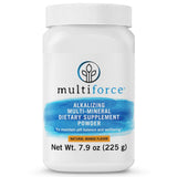 Multiforce Alkaline Powder-Natural Daily pH Balance Supplement. Bioavailable Alkalizing formula to Balance Your pH, Combat Acid Build-Up, Increase Energy, Improve Digestion | 3 Flavors | 30 Day Supply