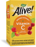 Nature's Way Alive! Vitamin C Supplement with Organic Acerola, Immune Support*, 120 Capsules