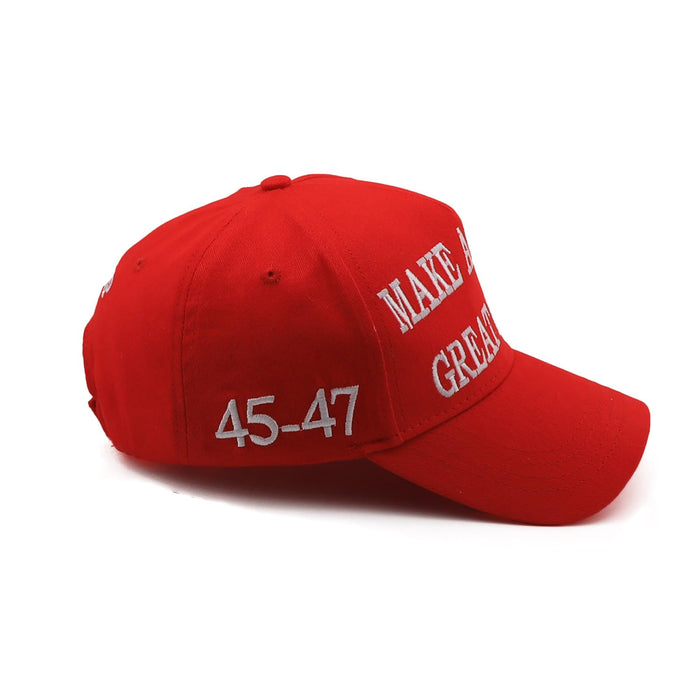 Trump 2024 MAGA Hat and Trump Flag Set, Trump 2024 Hat Take America Back Baseball Cap