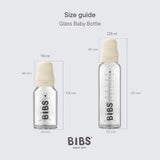 BIBS Bottle Nipple | BPA Free Natural Rubber | Made in Denmark | Slow Flow 2-Pack