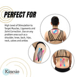 Kinesio Taping - Elastic Therapeutic Athletic Tape Tex Gold FP - Bulk Roll - Black – 2 in. x 103 ft