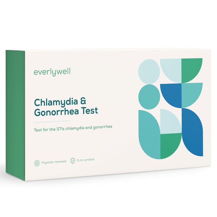 Everlywell Chlamydia and Gonorrhea Test at-Home Collection Kit - Discreet, Accurate Results from a CLIA-Certified Lab Within Days - Ages 18+