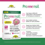 Promensil Menopause Double Strength - Menopause Supplements for Women, Estrogen Supplement for Women, Menopause Support, Menopause Relief - 30 Count