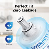 Overbest DA29-00003G Refrigerator Water Filter, Replacement For Samsung DA29-00003G, DA29-00003B, DA29-00003A, Aqua-Pure Plus, HAFCU1 (Pack of 3)